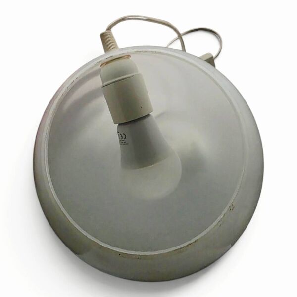 Lampe Œuf ''Opaline'' en Verre Soufflé – Circa 1970