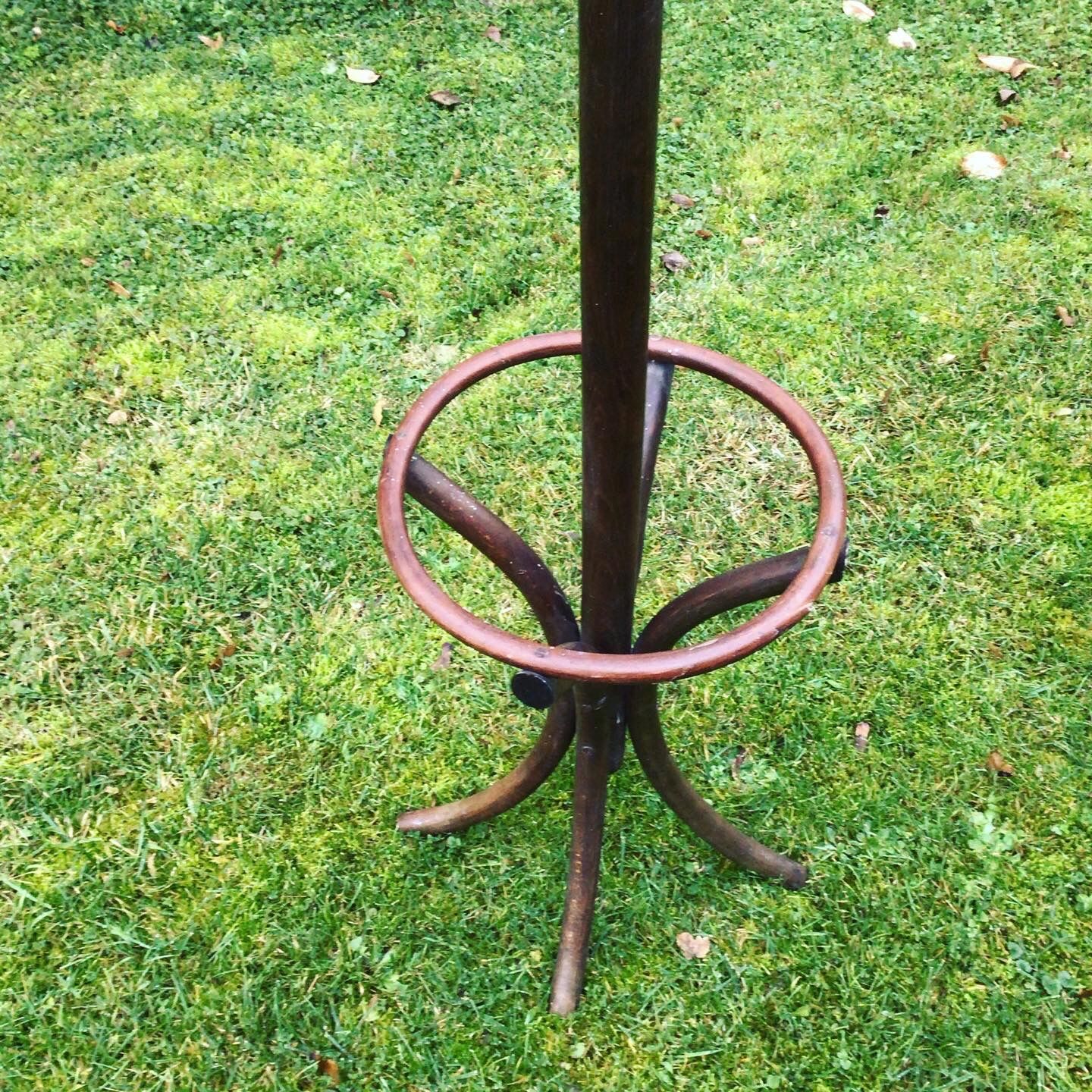 Art Deco parrot coat holder