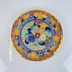 Decorative plate Artecer in ceramic, cuerda seca, Seville, 1980s-90s