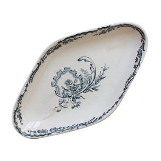 Small ramekin in iron earthenware "Trianon" model from Salins