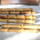 Gien France vintage fondue plates set - forks