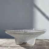 Coupe Art Déco en verre dépoli