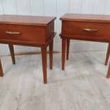 Pair of vintage bedside tables