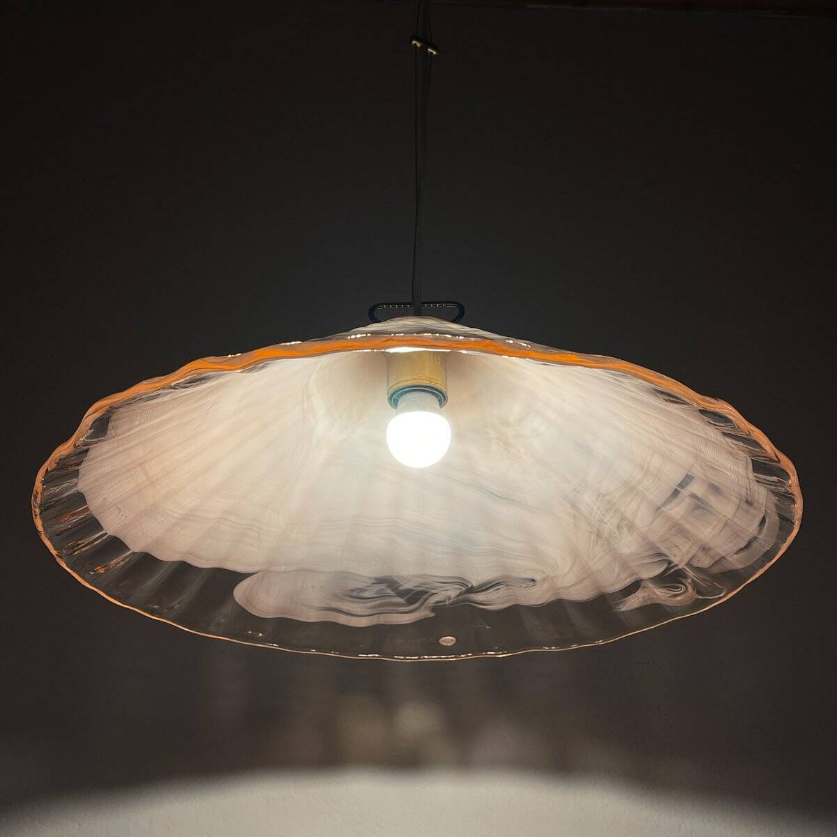 Vintage Murano Glass Pendant Light by La Murrina, Italy, 1970s