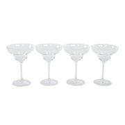 Set of margarita glasses, Danish design, 1970s, manufactured in Denmark