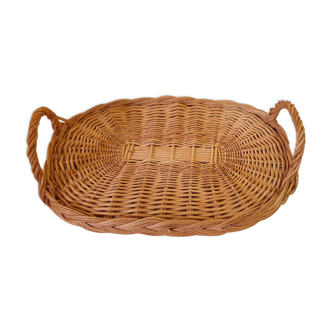 Wicker tray