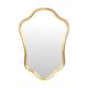 Vintage Classic Gold Leaf Gilded Mirror Belgium Cavos Baroque