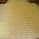 Two Louis XV style wooden and fabric armchairs