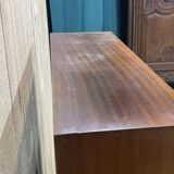English secretary from the 1950s in mahogany