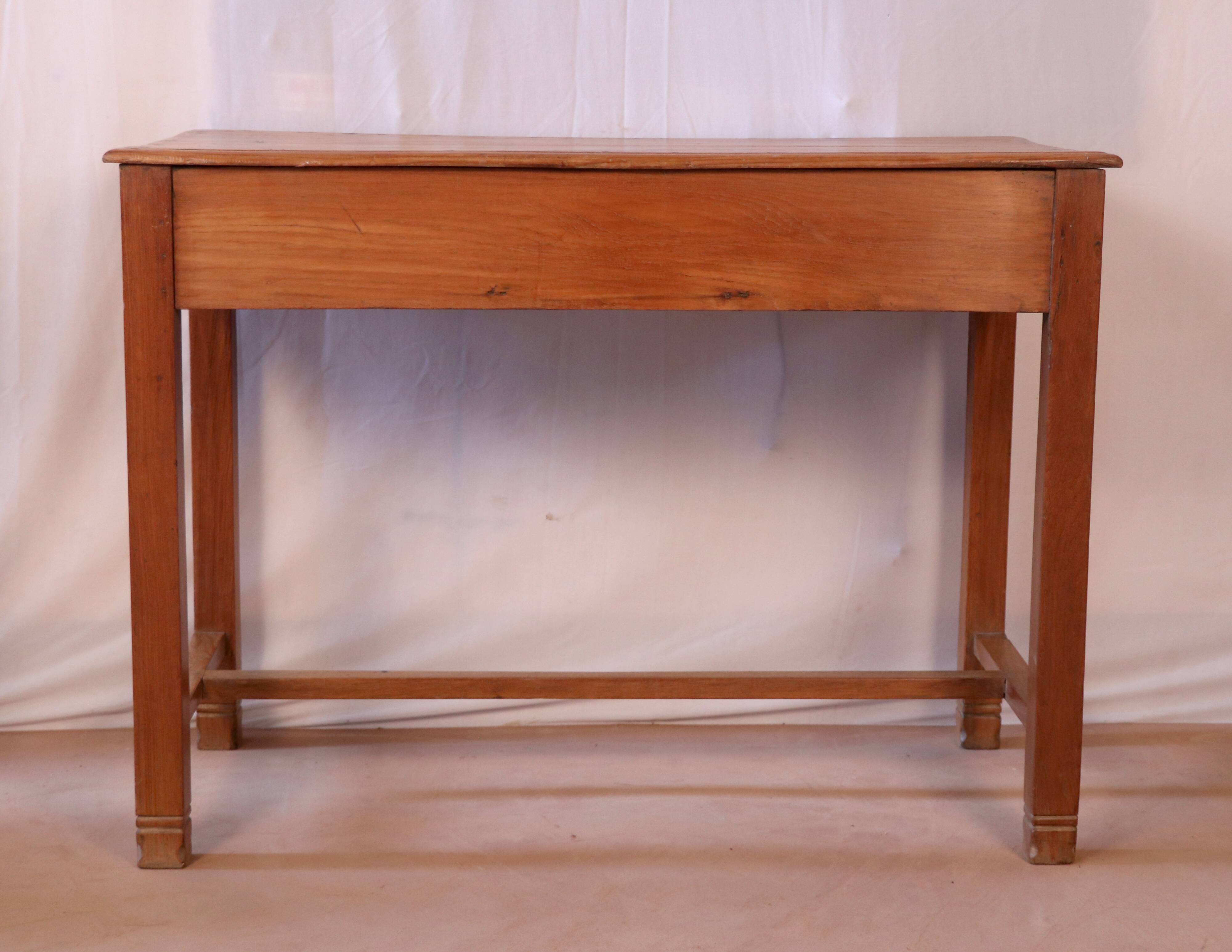 Old desk Burmese teak