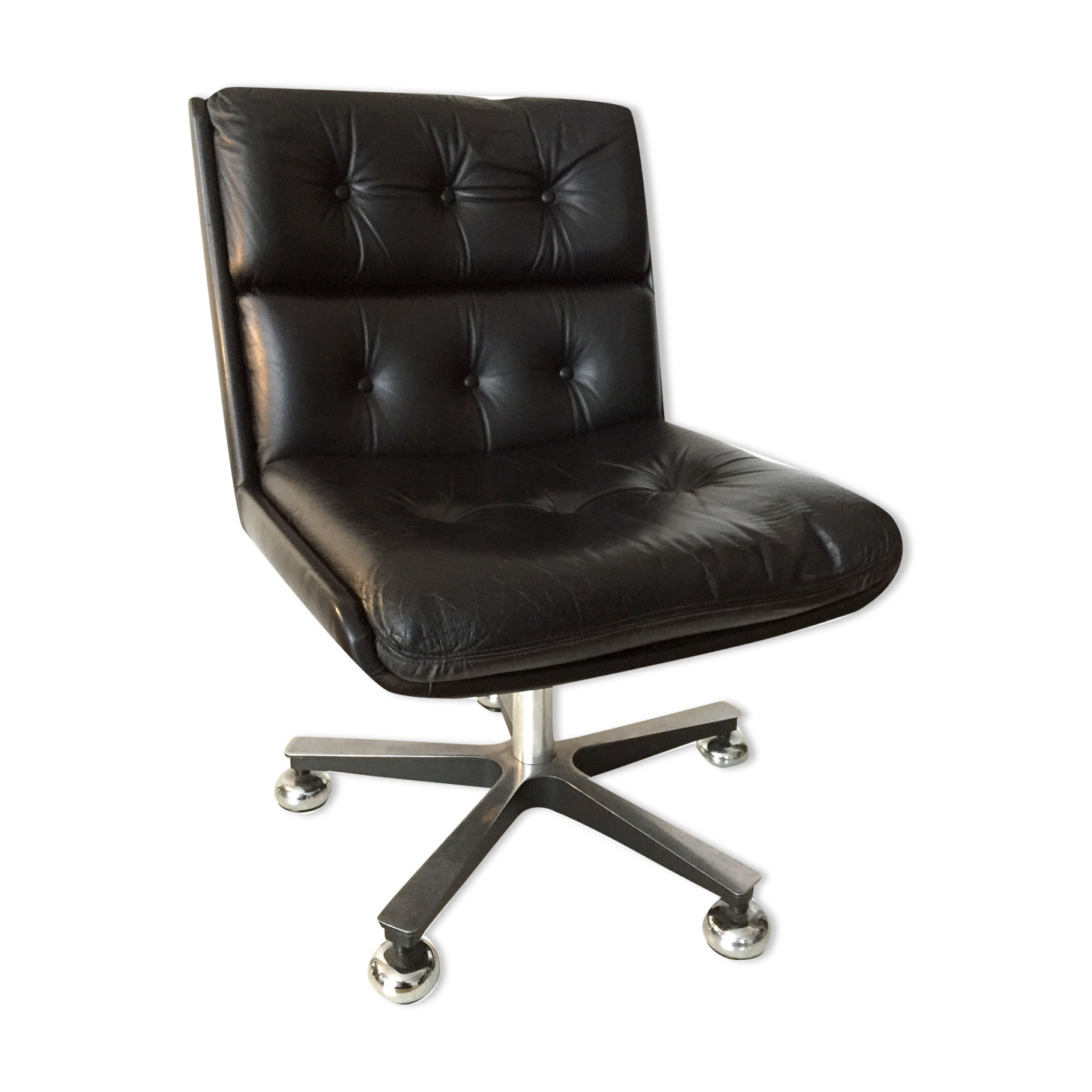 Cofemo leather armchair 1980