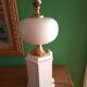1980s lacquered metal lamp, the Dolphin