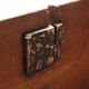 18th-century walnut chest with mouldings
