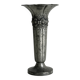Vase en métal patiné