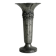 Vase en métal patiné