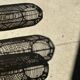 Small lantern-shaped rattan suspension H35 D15