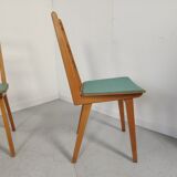 6 vintage chairs  1950