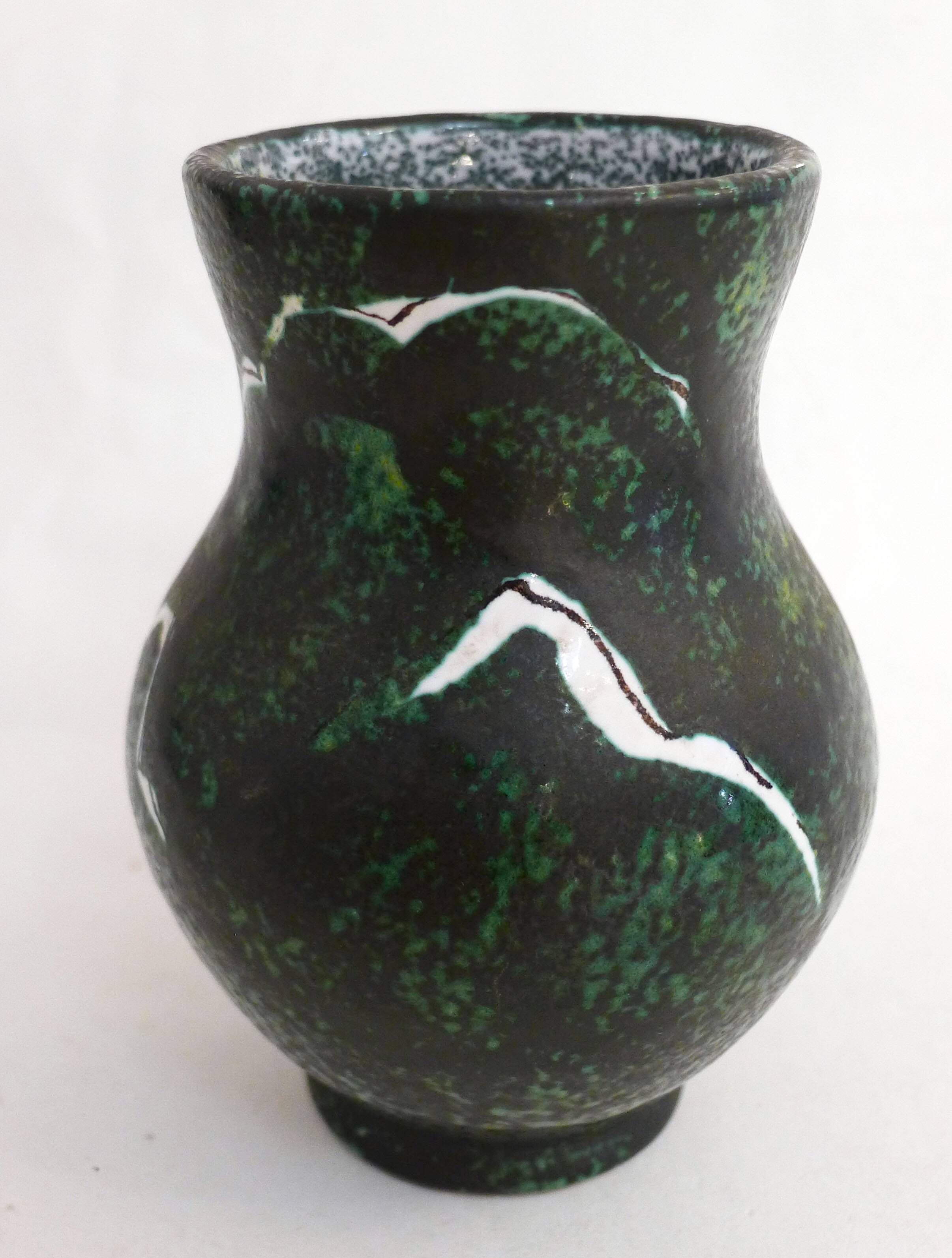 Chamois midcentury matte vase