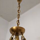 Art Deco style basin chandelier circa 1950