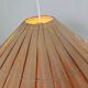 Midcentury Veneer Pendant in style of Hans-Agne Jakobsson, Denmark, 1960s