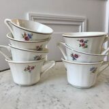 Set of 7 vintage coffee cups 50s