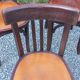 Set de 5 chaises de bistrot anciennes