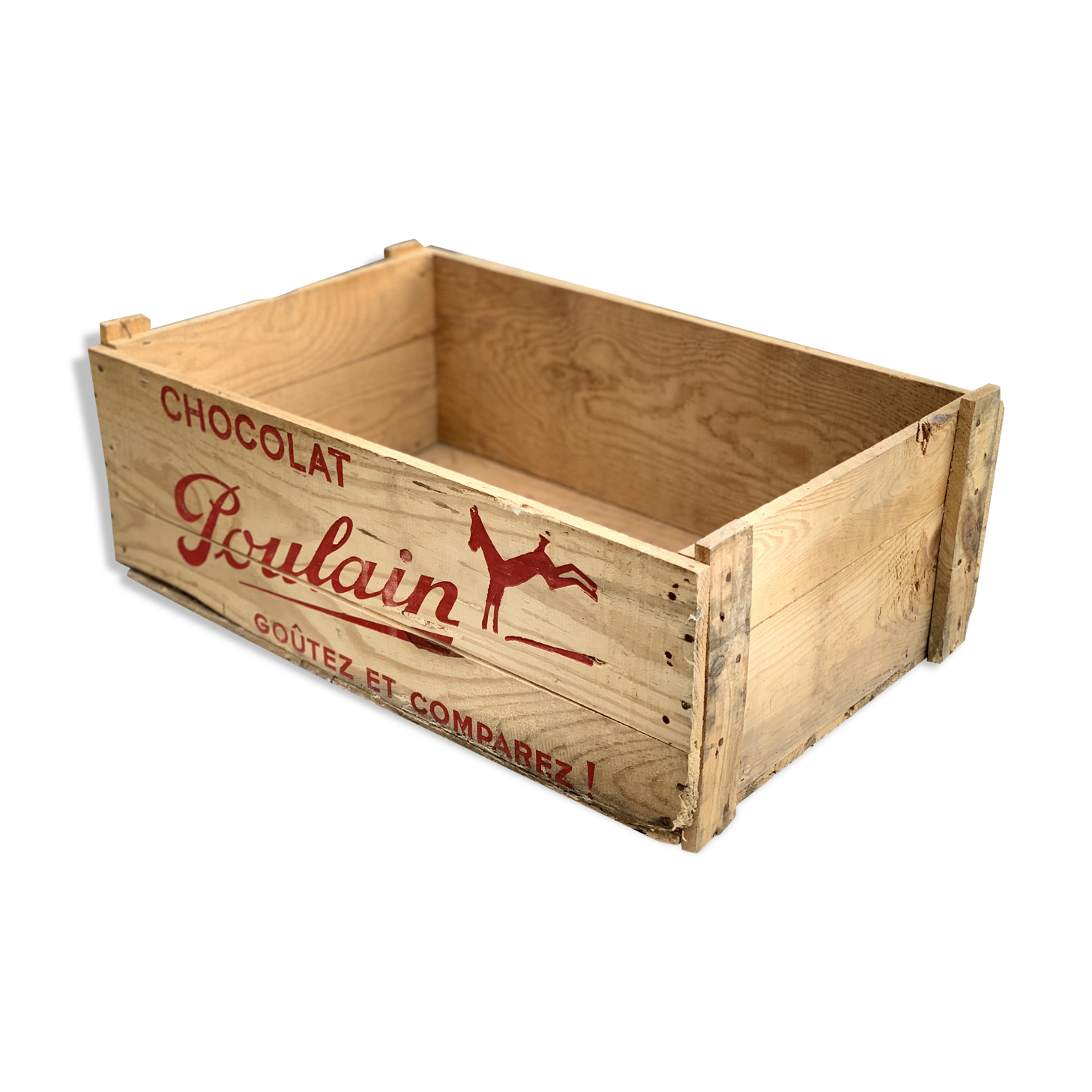 Poulain chocolate transport case