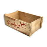 Poulain chocolate transport case
