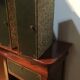 "Mahogany-coloured cherry wood notary cabinet 'Félix Monge'"