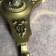 Bronze floor lamp 3 lights 1960 empire style feet claws