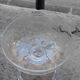 5 crystal champagne glasses, Saint Louis Cluny Graves, 12cl, pre-1936