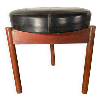 Scandinavian teak stool