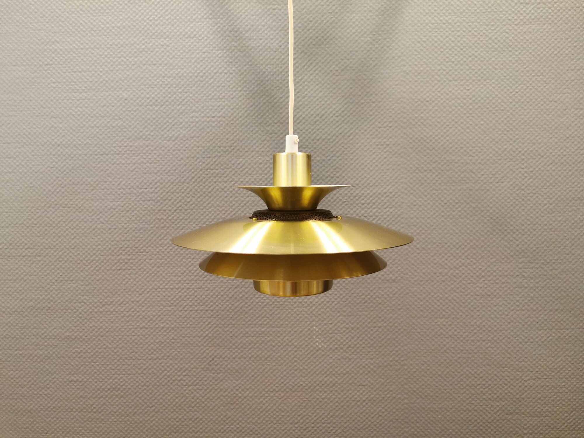 Hanging lamp from the 80s, by Danish JEKA, model Capri.