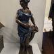 Sculpture femme en plâtre 90cm de H