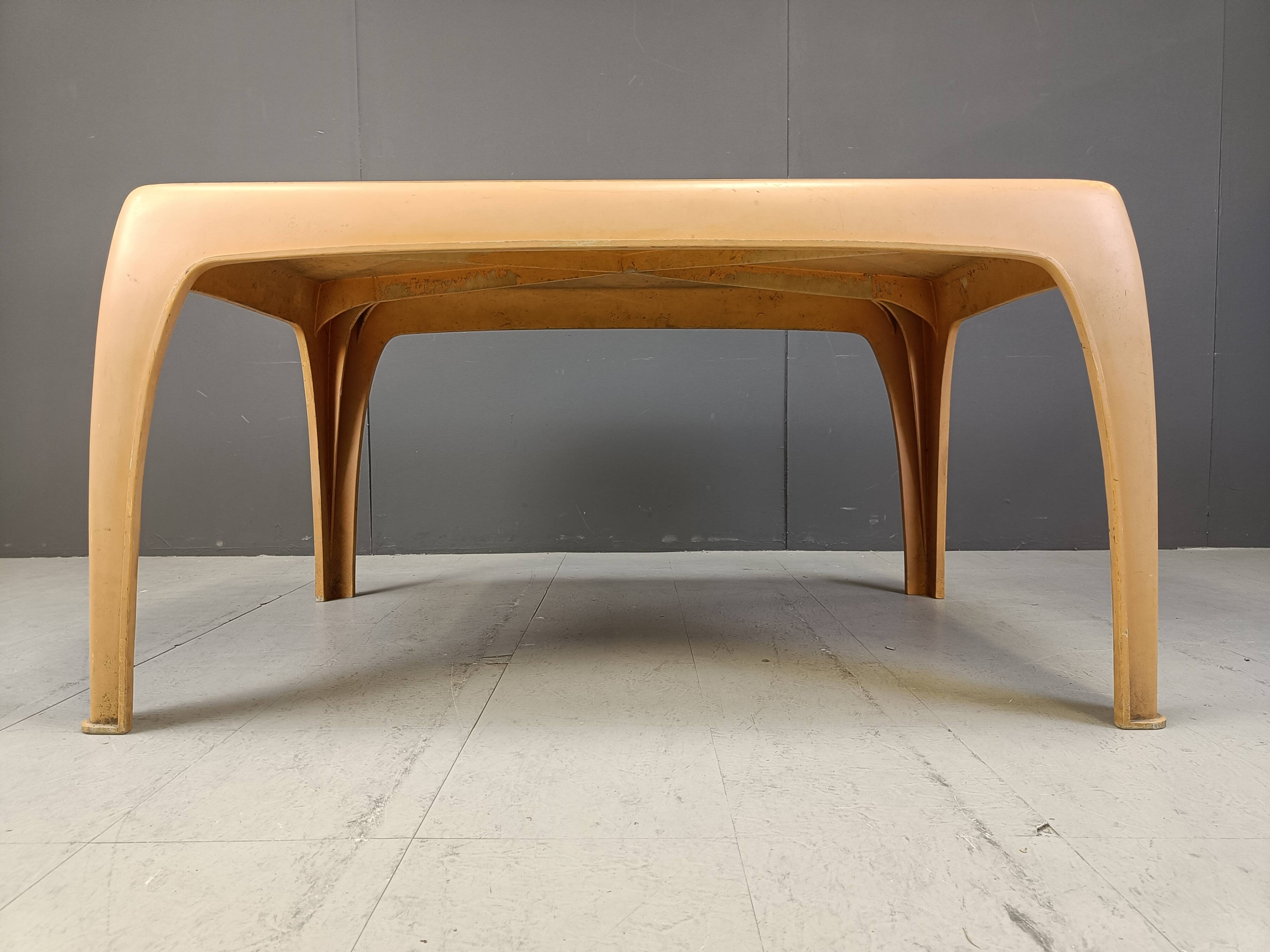 German dining set by Preben Fabricius for Interplast, 1970s