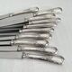 10 Christofle silver-plated “Marly” model table knives