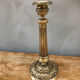 Antique bronze candle holder