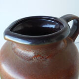 Carafe céramique Scheurich, années 80's.