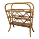 Rattan magazine rack, size XL, 1960s-70s