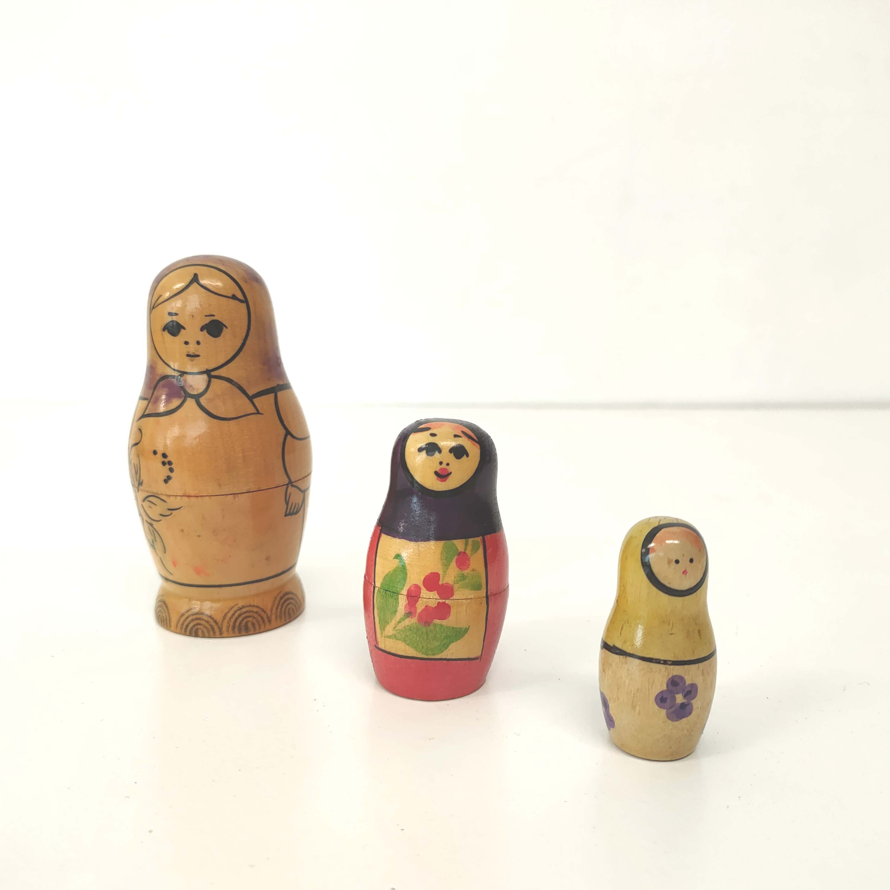 Russian dolls gigognes matriochka