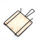 Square ceramic trivet with a bird by Jean Pierre Caffarelli.