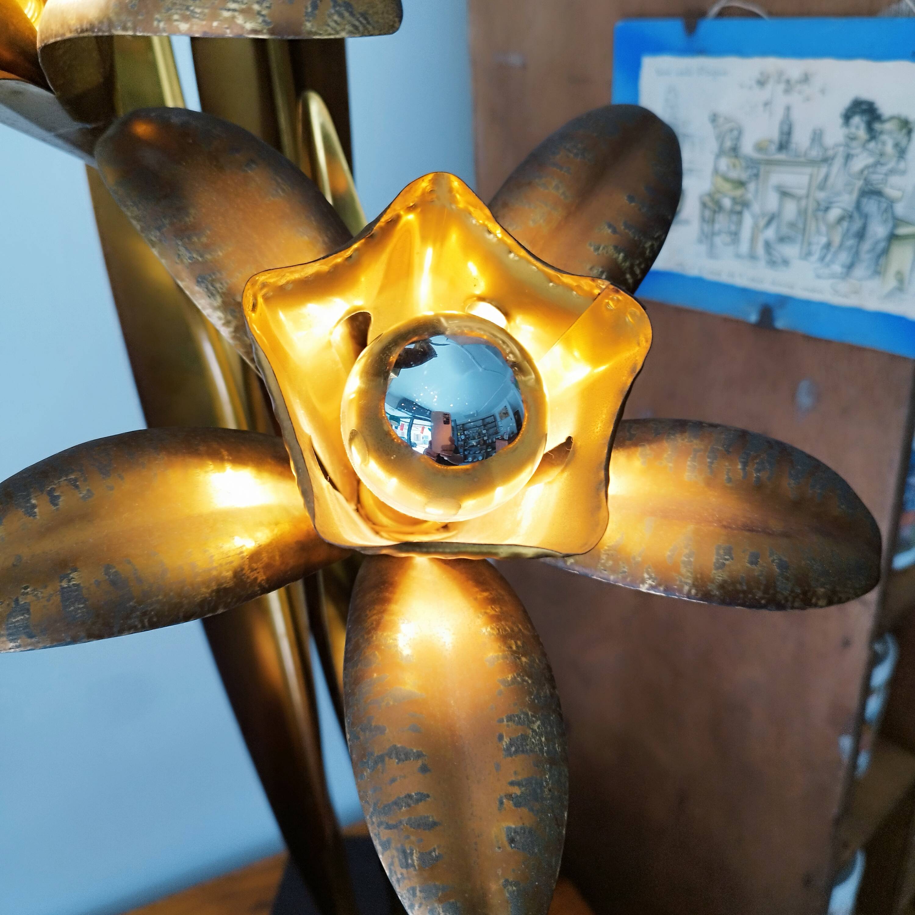 "Narcisse" lamp in Maison Jansen style