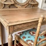 Louis XVI dressing table and chair