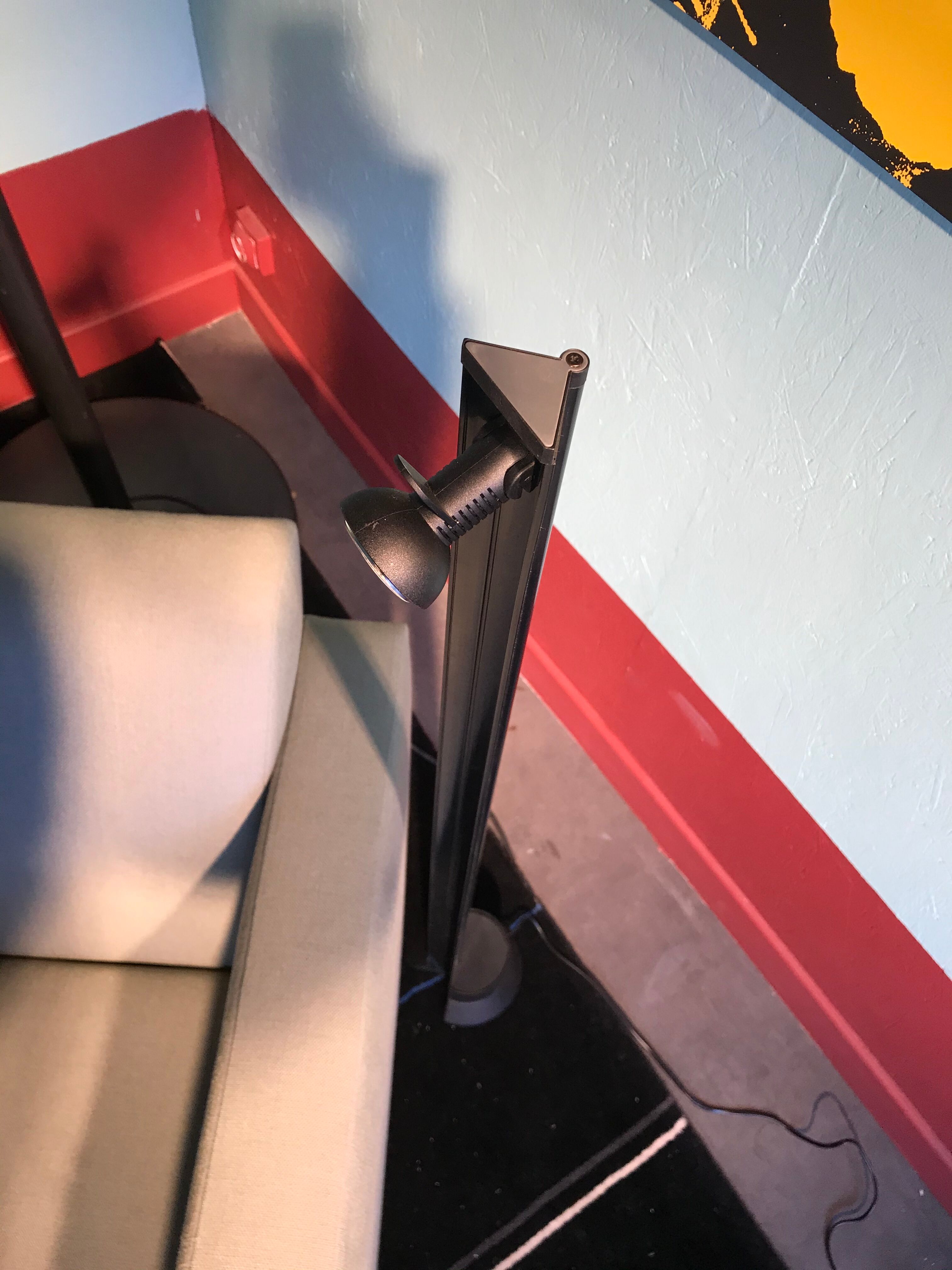 Colibri floor lamp, Franca Helg, Paolo Piva, Albini for Sirrah