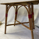 Side table 50s rattan