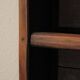 Solid wood wall shelf, Folk art, around 1900