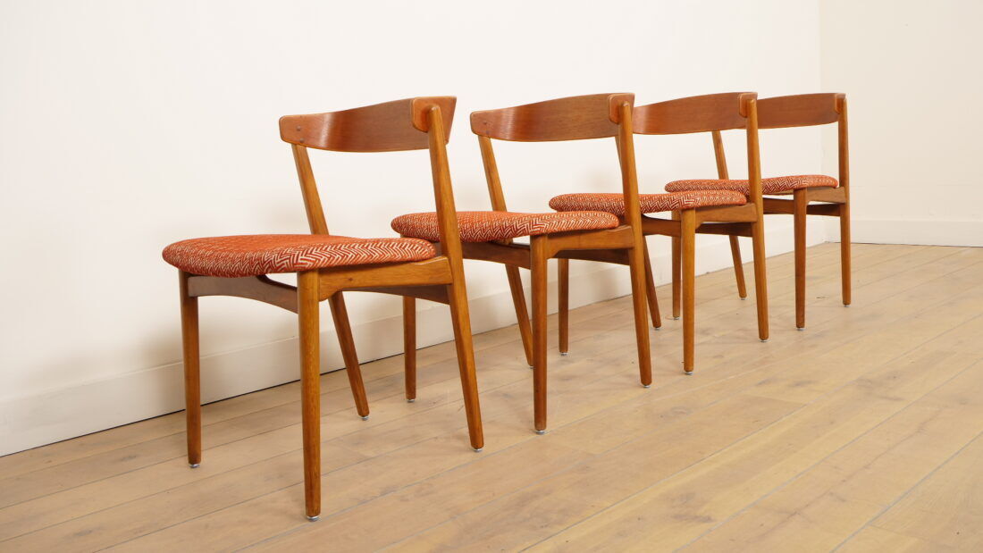 Set of 4 Farstrup dining chairs - Danish design vintage