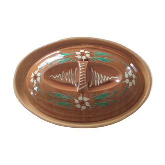 Large dish Baeckeoffe vintage baking