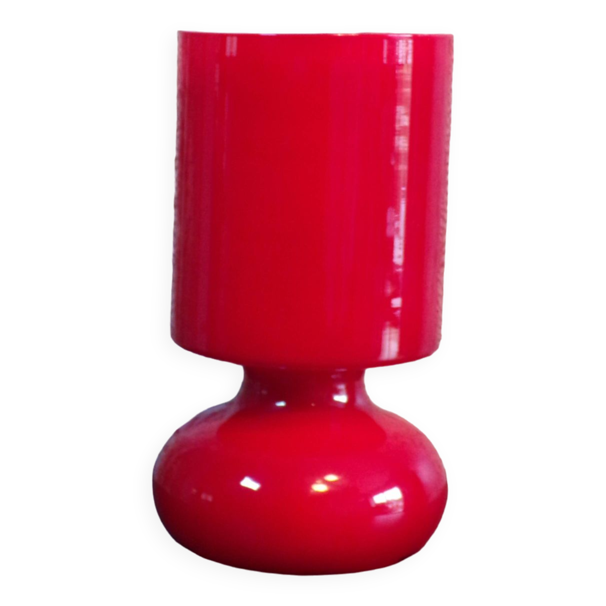 Ikea Lykta lamp red