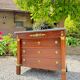 Commode en acajou d’époque empire estampillée courte